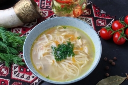 Суп лапша куриная